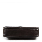 Chanel Vintage Brown Leather Shoulder Bag