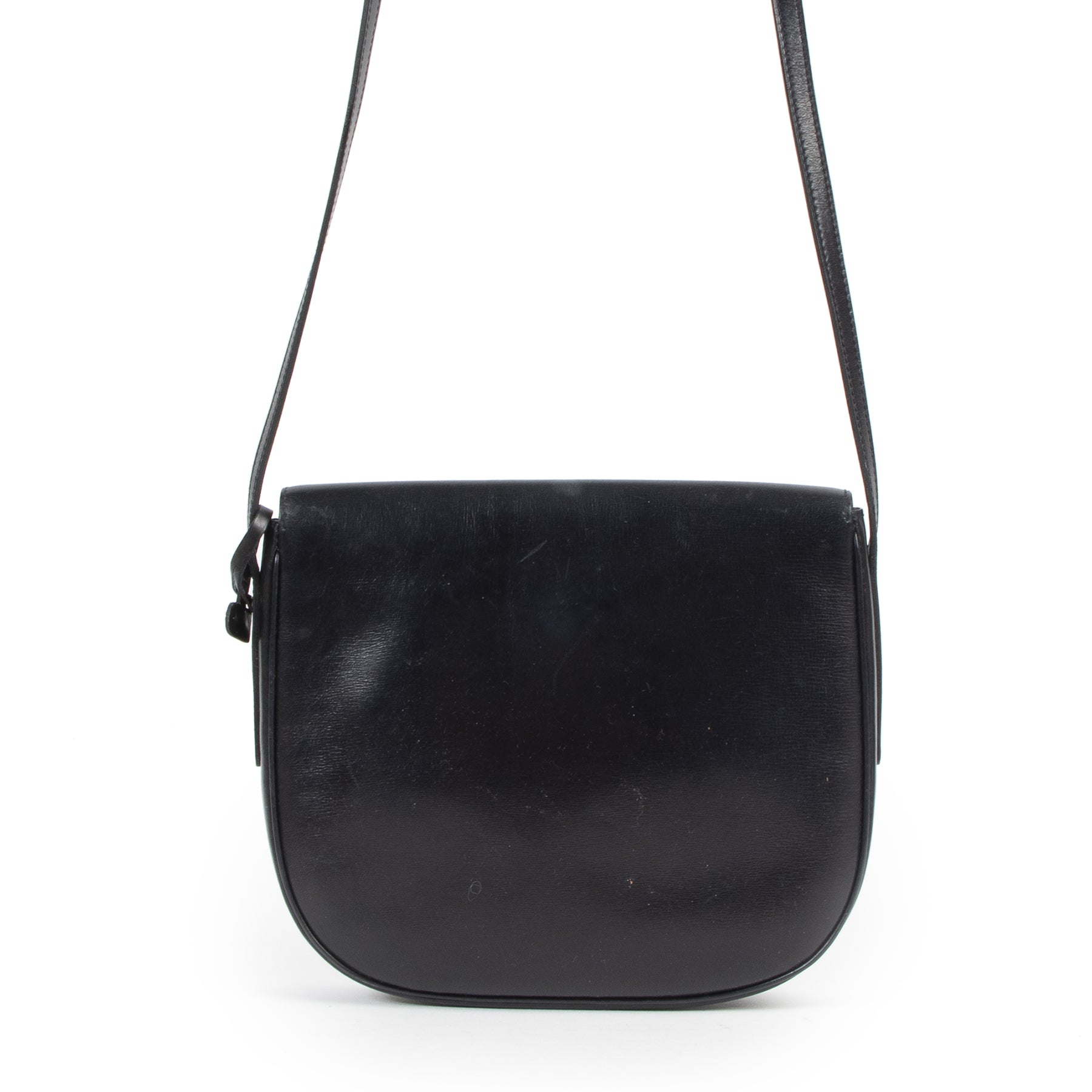 Delvaux Navy Blue Cross Body Bag