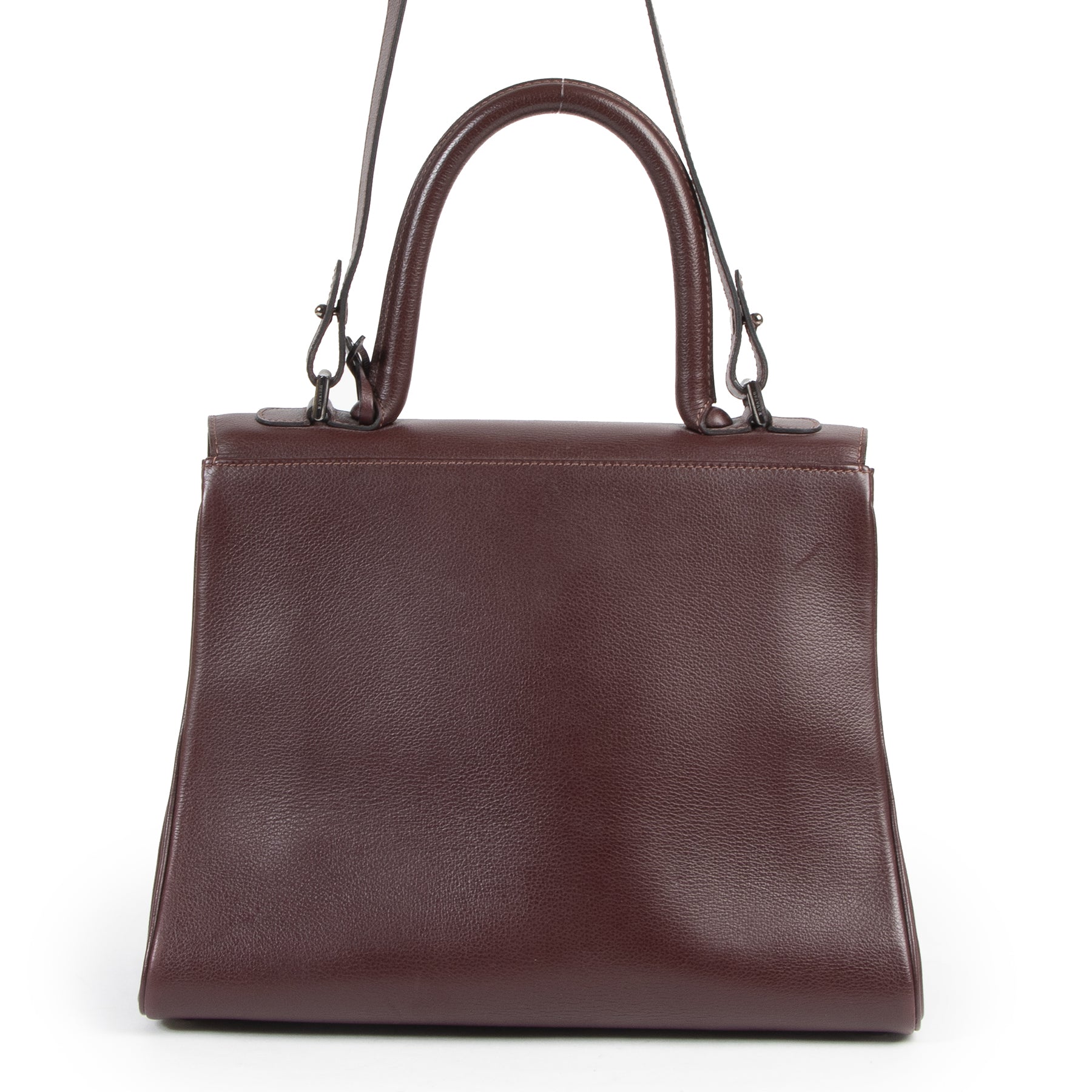 Delvaux Brillant MM Burgundy