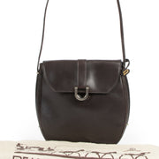are you looking for an authentic designer Delvaux Vintage Brown Crossbody Bag?