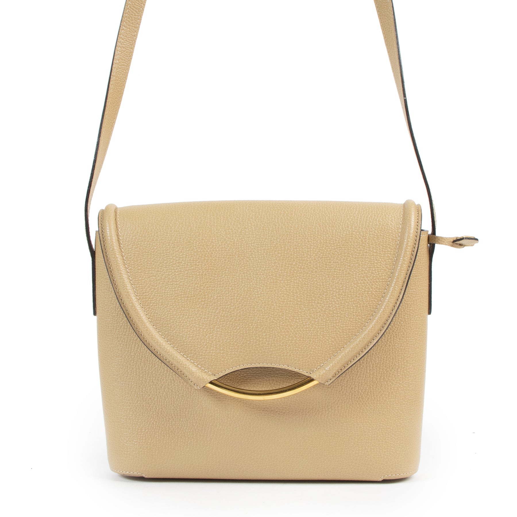 Delvaux Beige Eclair Crossbody Bag aan de beste prijs bij Labellov tweedehands luxe