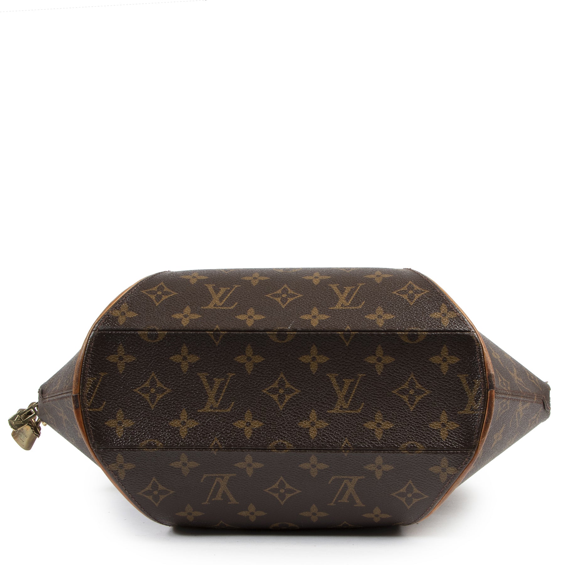 Authentieke Tweedehands Louis Vuitton Monogram Ellipse GM Bag juiste prijs veilig online shoppen luxe merken webshop winkelen Antwerpen België mode fashion