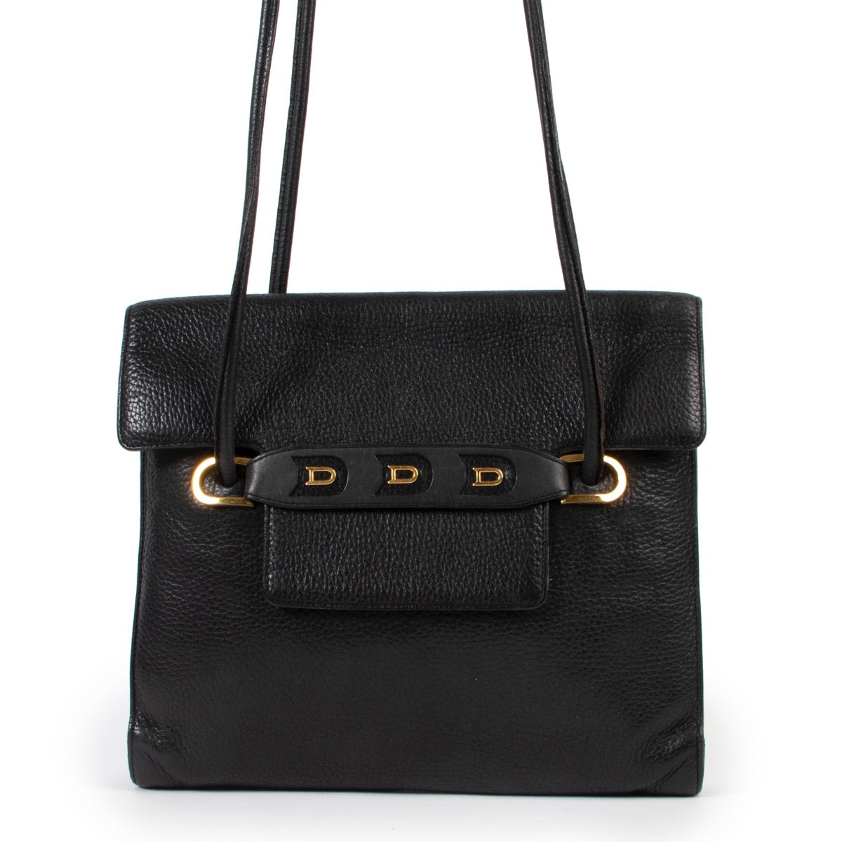 Delvaux Black Shoulder Bag