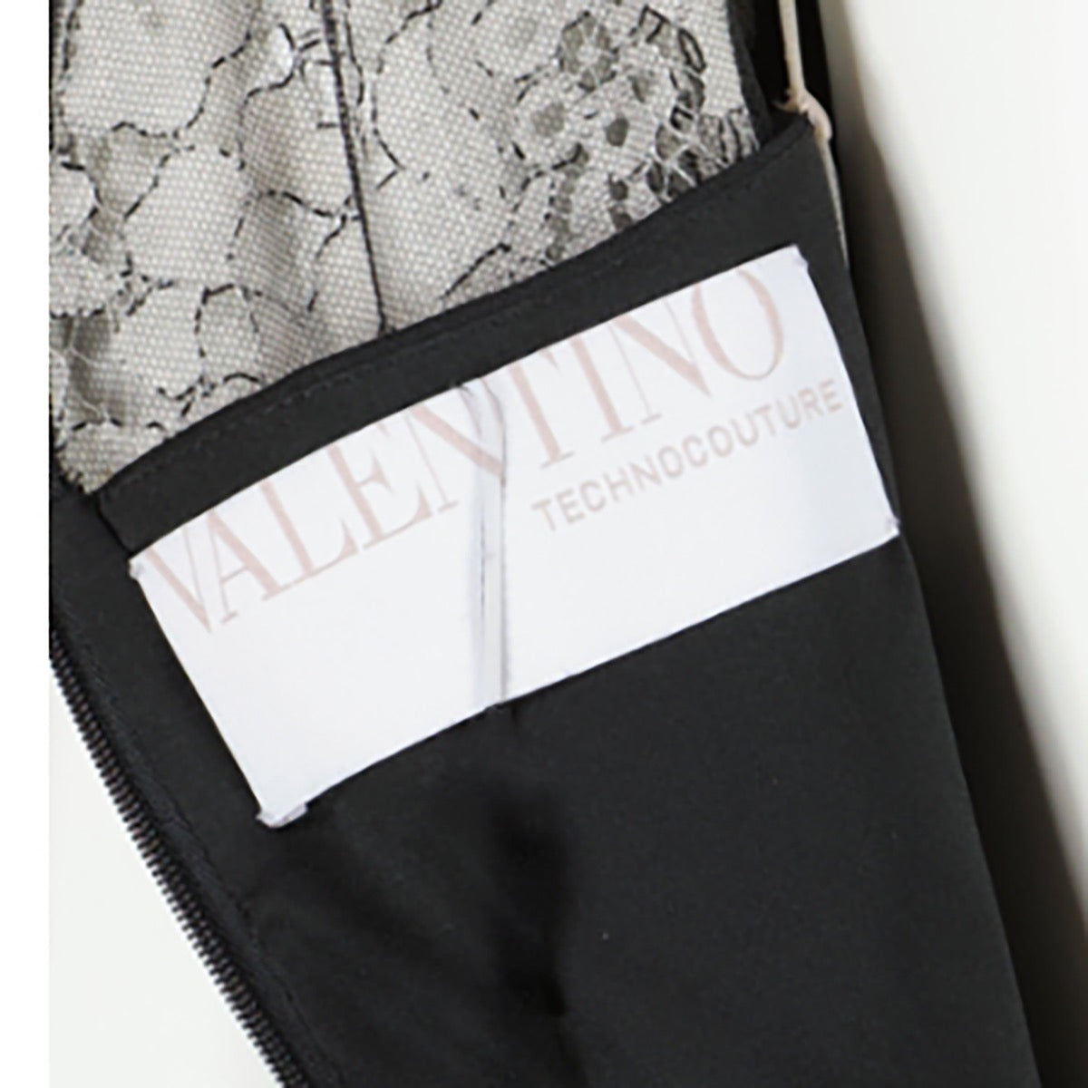 Buy an authentic second hand Valentino Techno Couture Lace Black Dress at Labellov