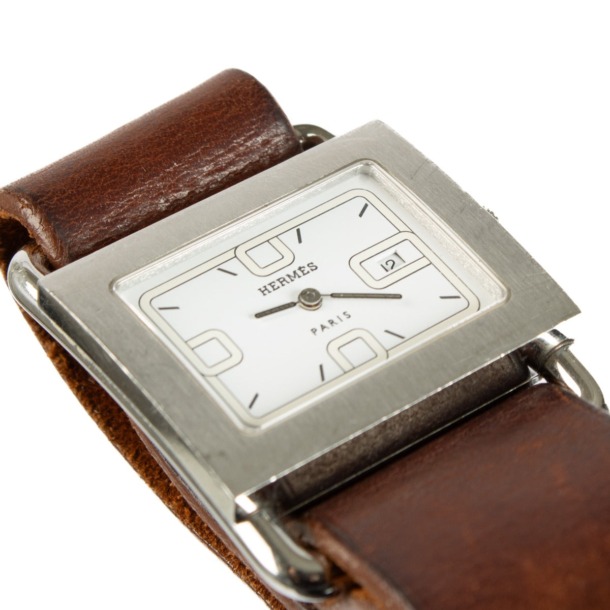 Montre Hermès Acier Barenia BA1.510