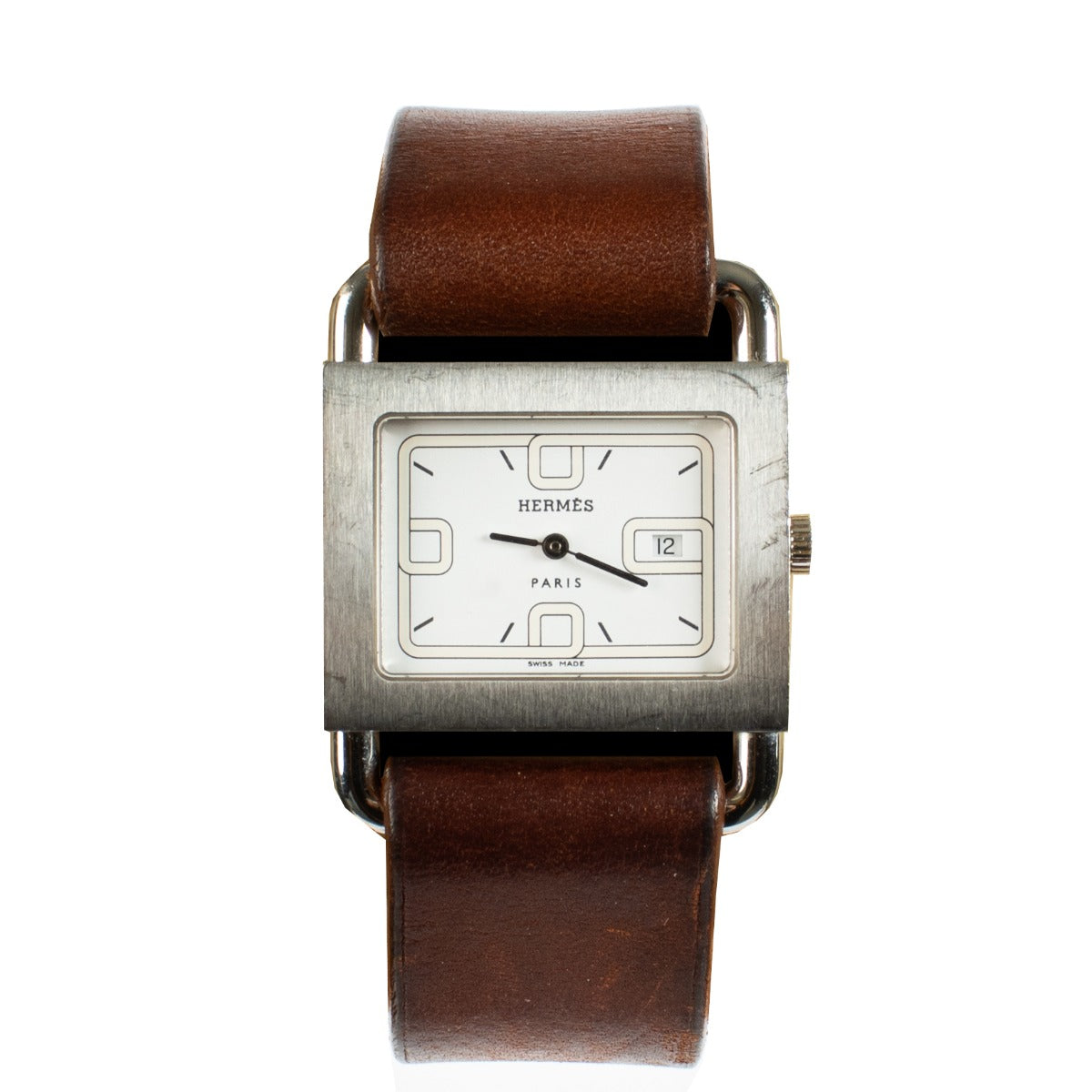 Montre Hermès Acier Barenia BA1.510