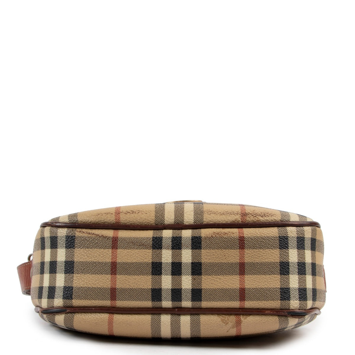 Burberry Vintage Check Canvas Camera Bag