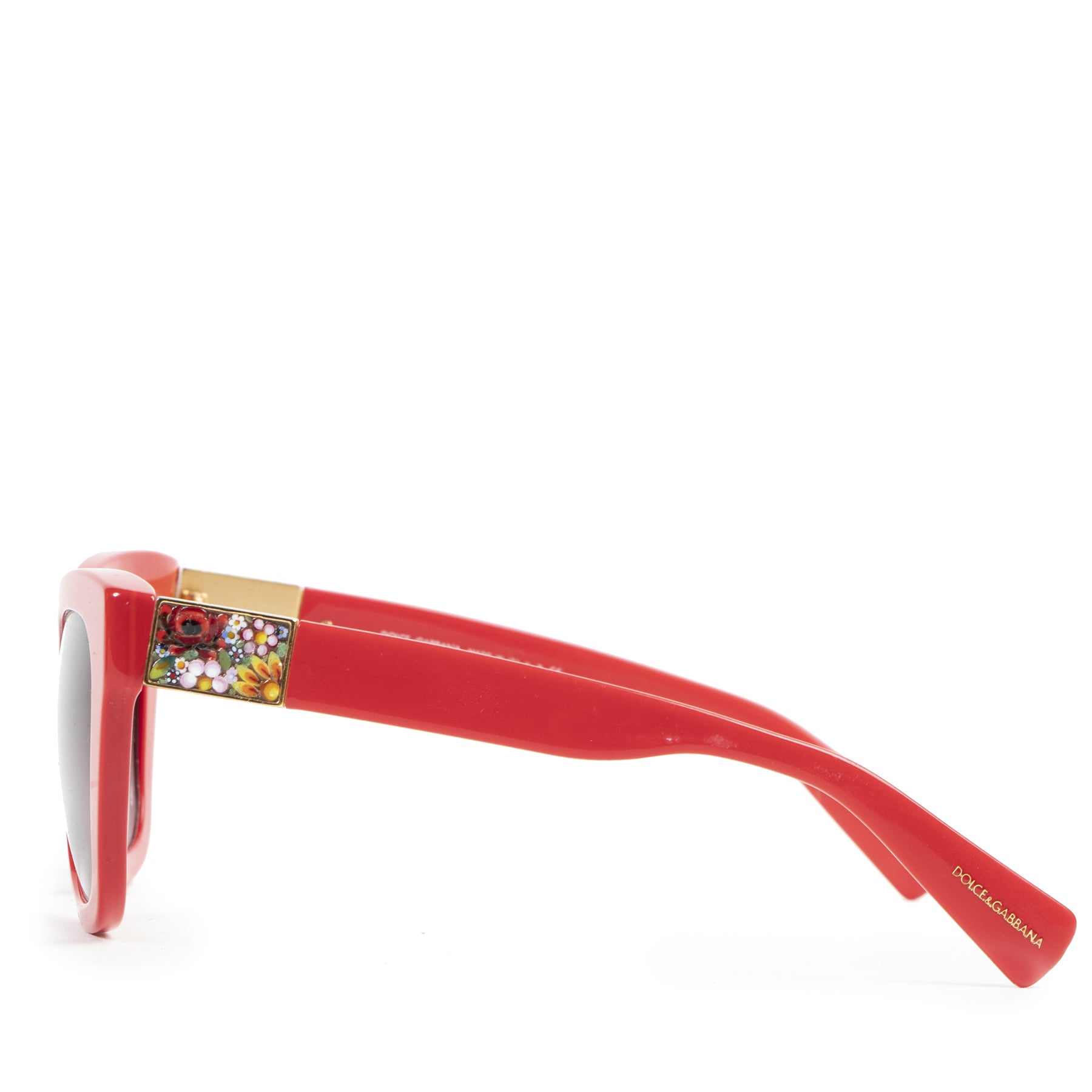 Dolce & Gabbana Red Sunglasses