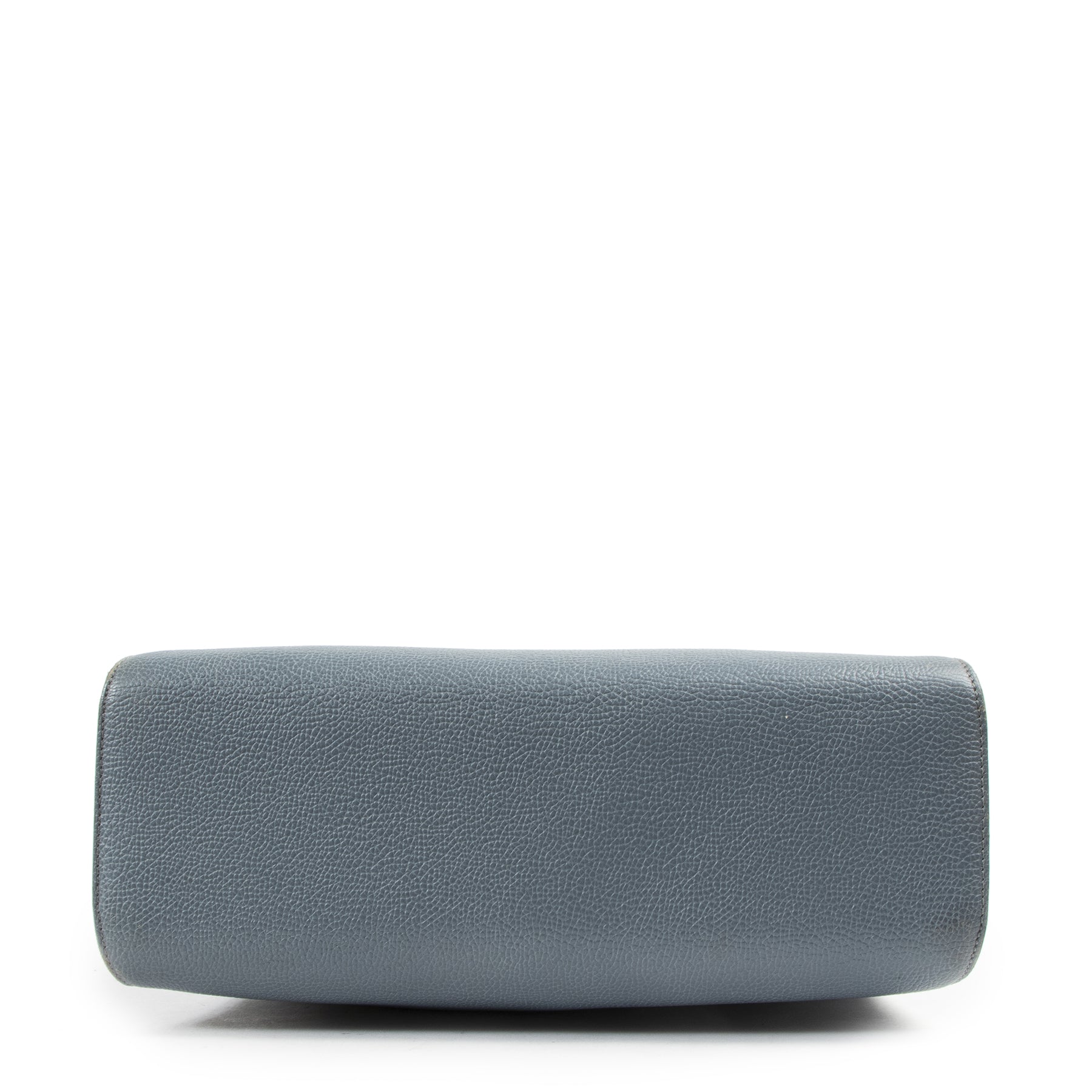 Authentieke Tweedehands Delvaux Blue Leather Crossbody Bag juiste prijs veilig online shoppen luxe merken webshop winkelen Antwerpen België mode fashion