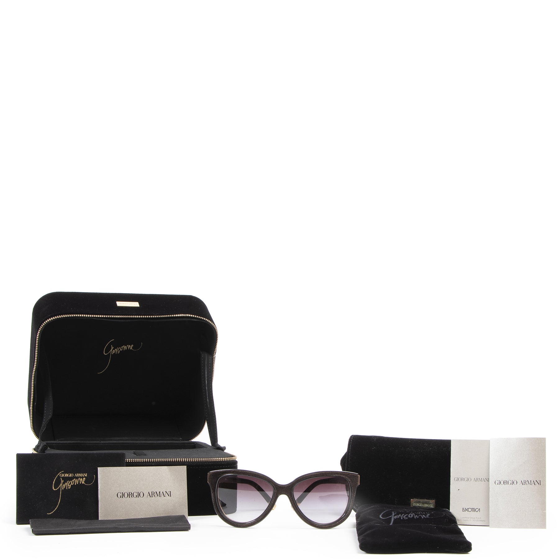 Giorgio Armani Black Velvet Sunglasses