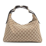 Authentic secondhand Gucci Monogram GG Shoulder Bag designer bags fashion luxury vintage webshop safe secure online shopping