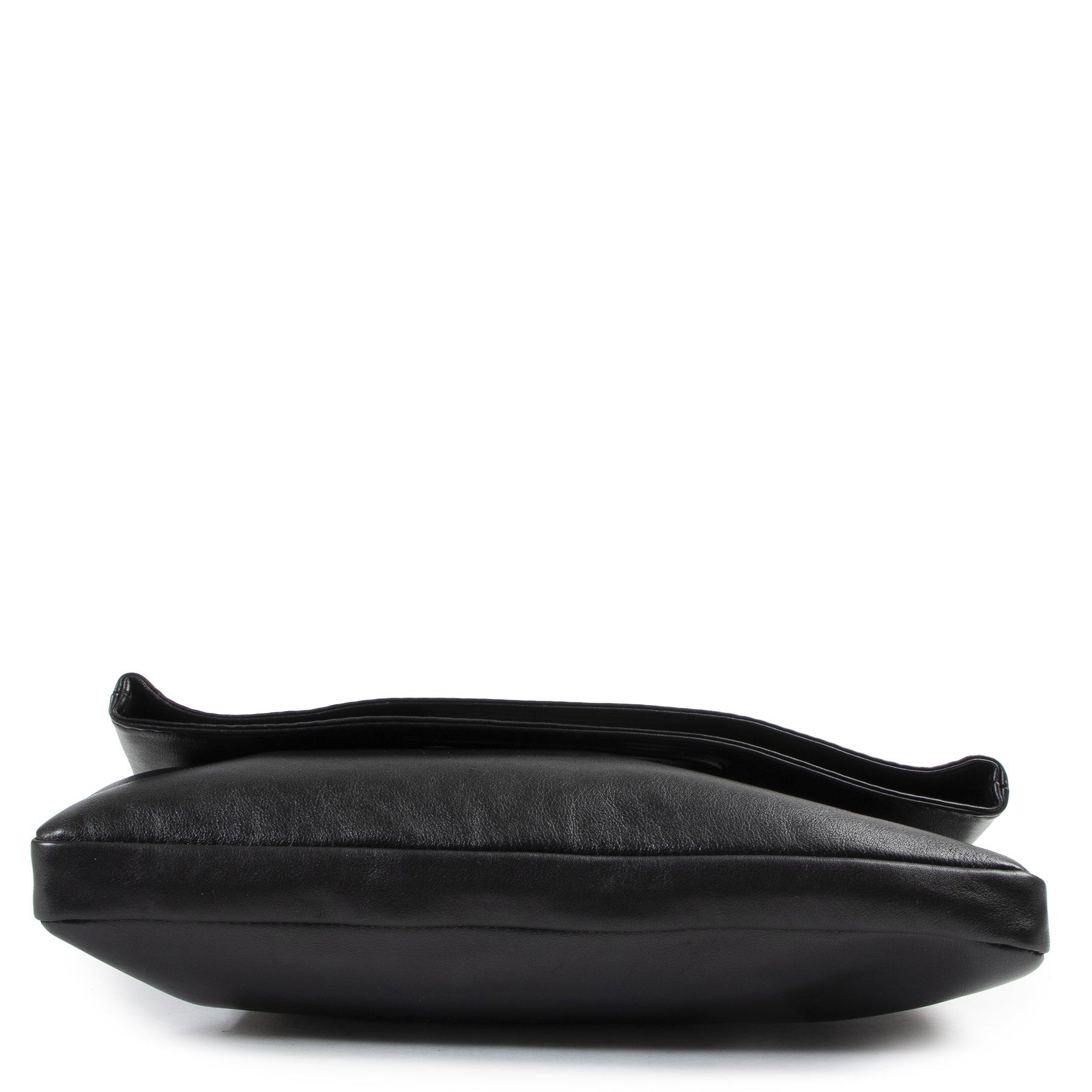 Delvaux Black Flap Crossbody Bag