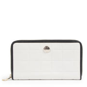 Authentieke Tweedehands Furla Off-White Zippy Wallet juiste prijs veilig online shoppen luxe merken webshop winkelen Antwerpen België mode fashion