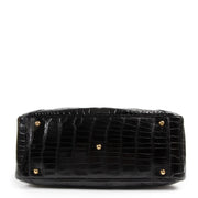 Gucci Black Croco Wave Boston Bag pour le meilleur prix chez Labellov à Anvers Belgique