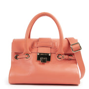 shop safe online Jimmy Choo Calfskin Rosalie Top Handle Bag
