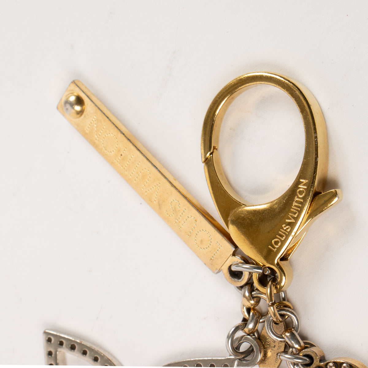 Louis Vuitton Gold Tone Tapage Charm