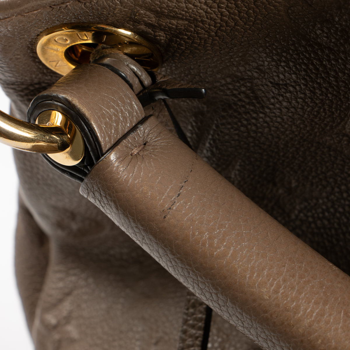 Louis Vuitton Taupe Monogram Empreinte Artsy GM Bag