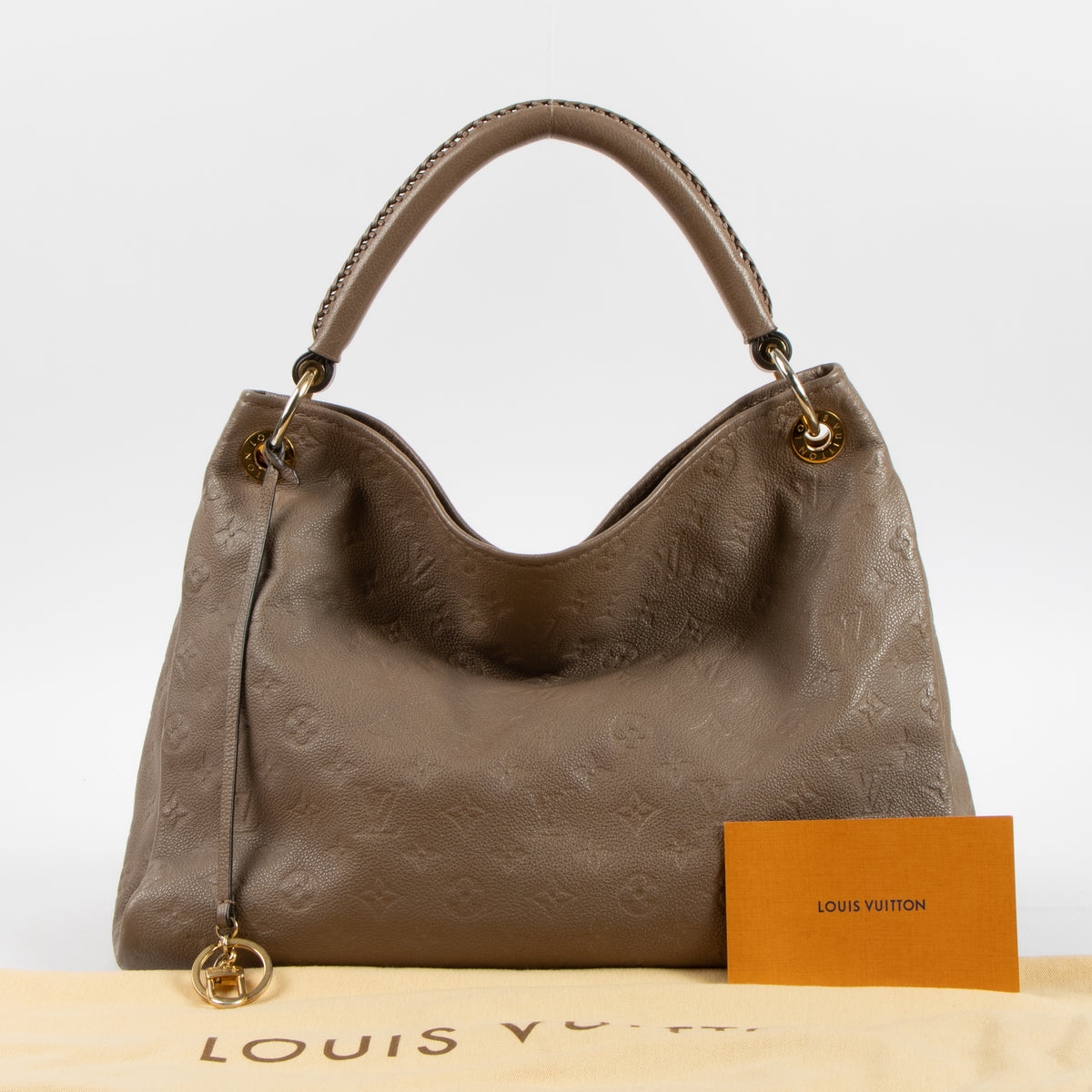 Louis Vuitton Taupe Monogram Empreinte Artsy GM Bag