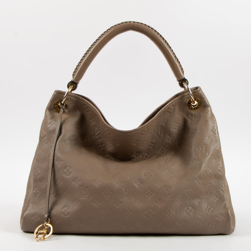 Louis Vuitton Taupe Monogram Empreinte Artsy GM Bag