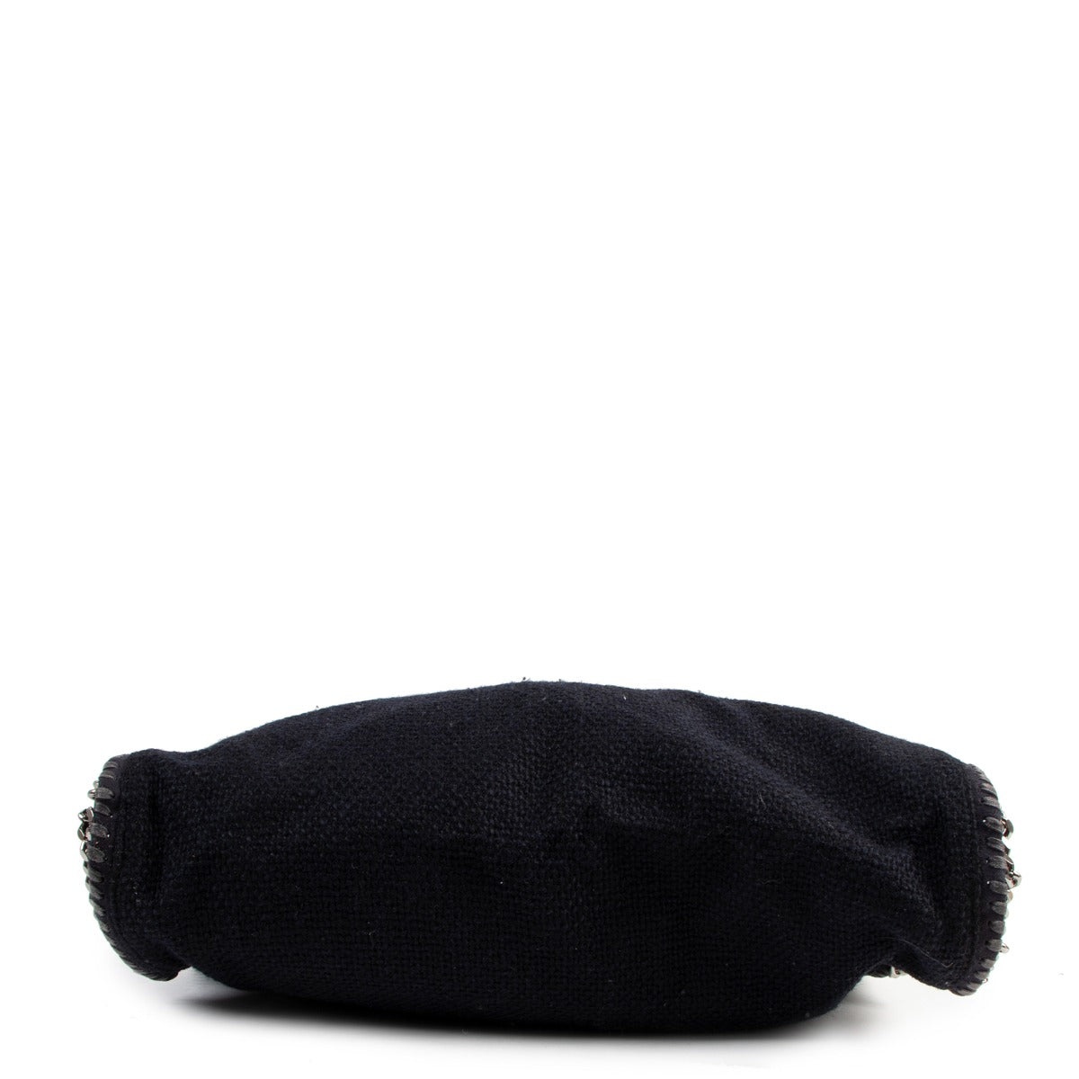 Stella McCartney Black Falabella Chenille Shoulder bag