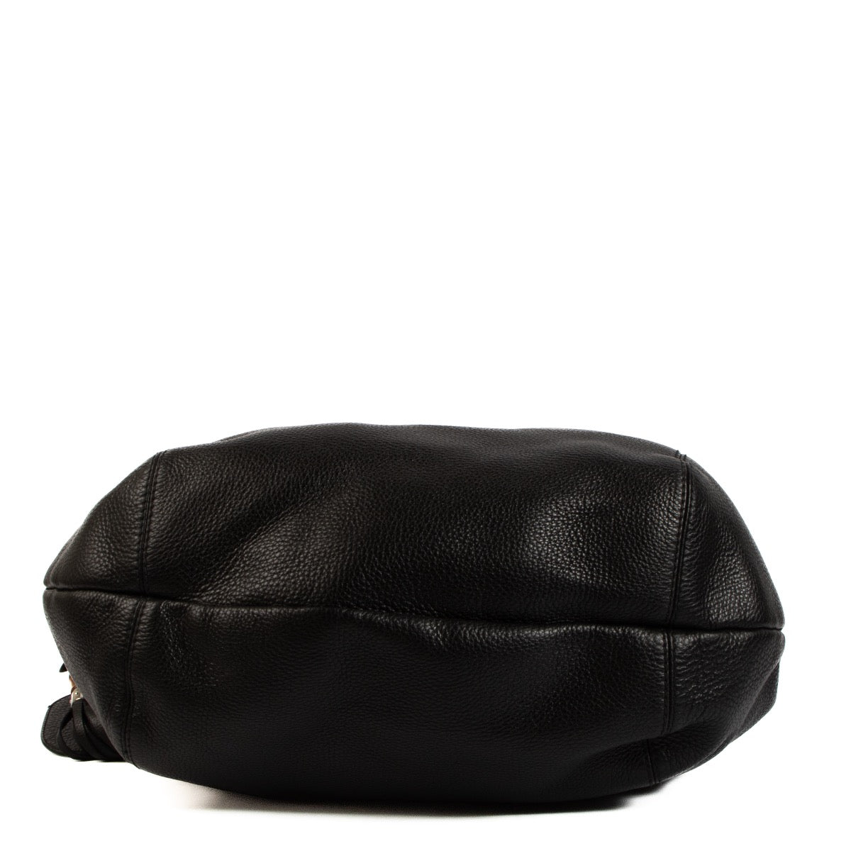 Shop safe online at Labellov in Antwerp, Brussels and Knokke this 100% authentic second hand Gucci Black Leather Techno Horsebit XL Hobo Bag
