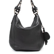 Authentic secondhand Gucci Black Calfskin Large Techno Horsebit Hobo Bag designer bags fashion luxury vintage webshop safe secure online shopping