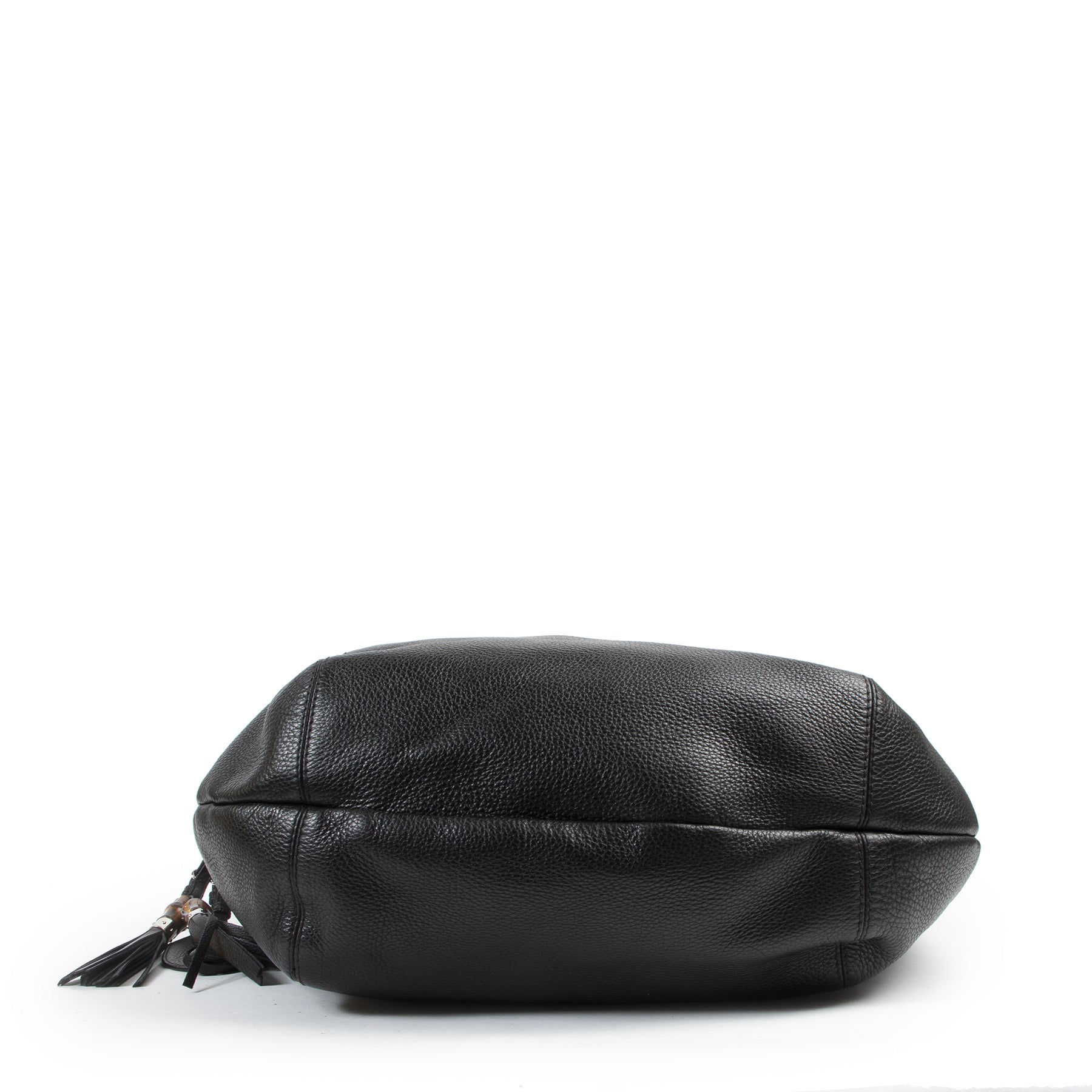 Gucci Black Calfskin Large Techno Horsebit Hobo Bag – Labellov