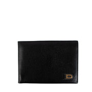 Delvaux Black Jumping Bi-fold Wallet
