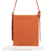 Delvaux Orange Le Louise Crossbody