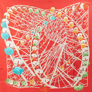 shop 100% authentic second hand Hermès Grande Roue Carré 90 Silk Scarf on Labellov.com