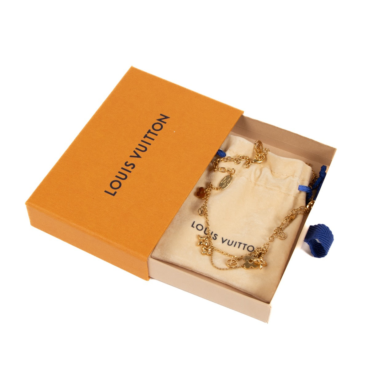 Shop 100% authentic second-hand Louis Vuitton Golden Blooming Supple Necklace on Labellov.com