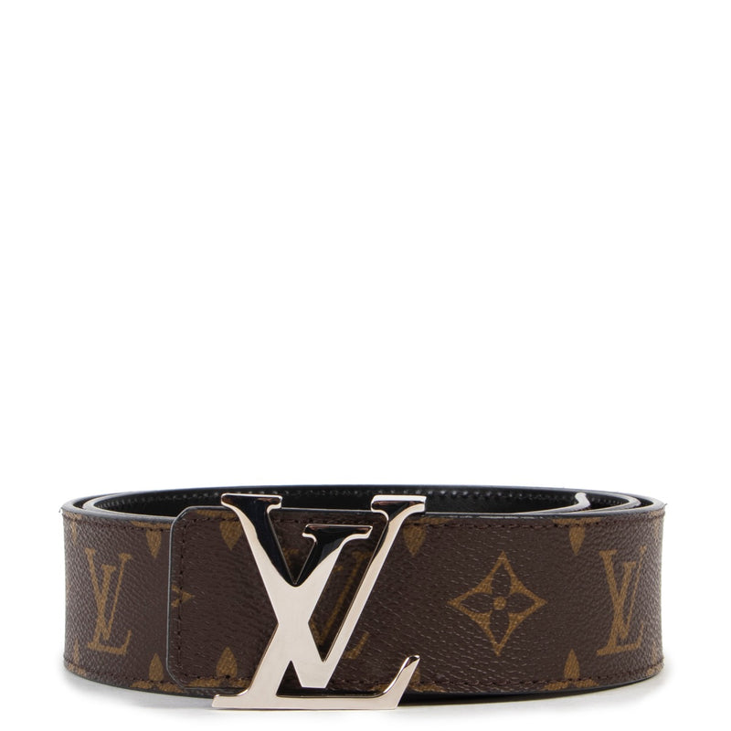 Shop safe online 100% authentic second hand Louis Vuitton Monogram Canvas 40mm Reversible Belt - Size 90 in as new condition at the right price at Labellov in Antwerp.