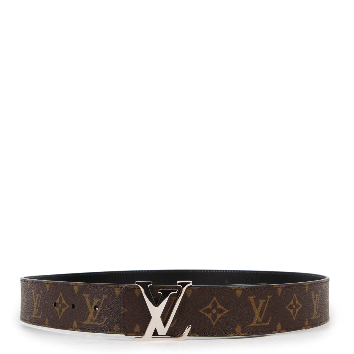 Shop safe online 100% authentic second hand Louis Vuitton Monogram Canvas 40mm Reversible Belt - Size 90 in as new condition at the right price at Labellov in Antwerp.