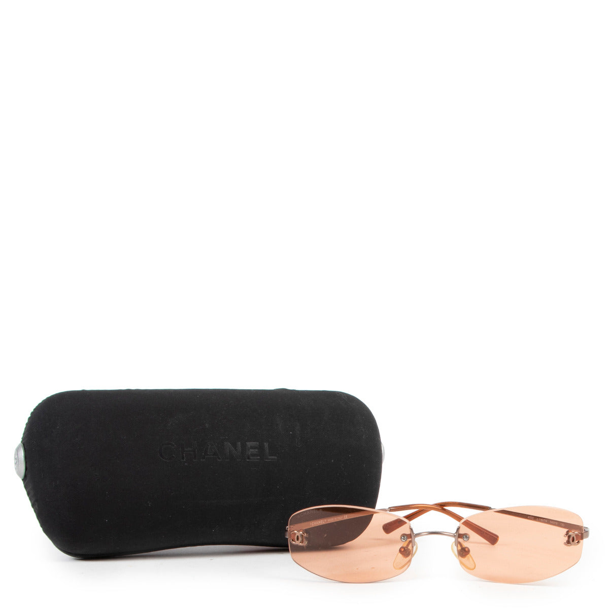 Chanel Vintage Orange Sunglasses