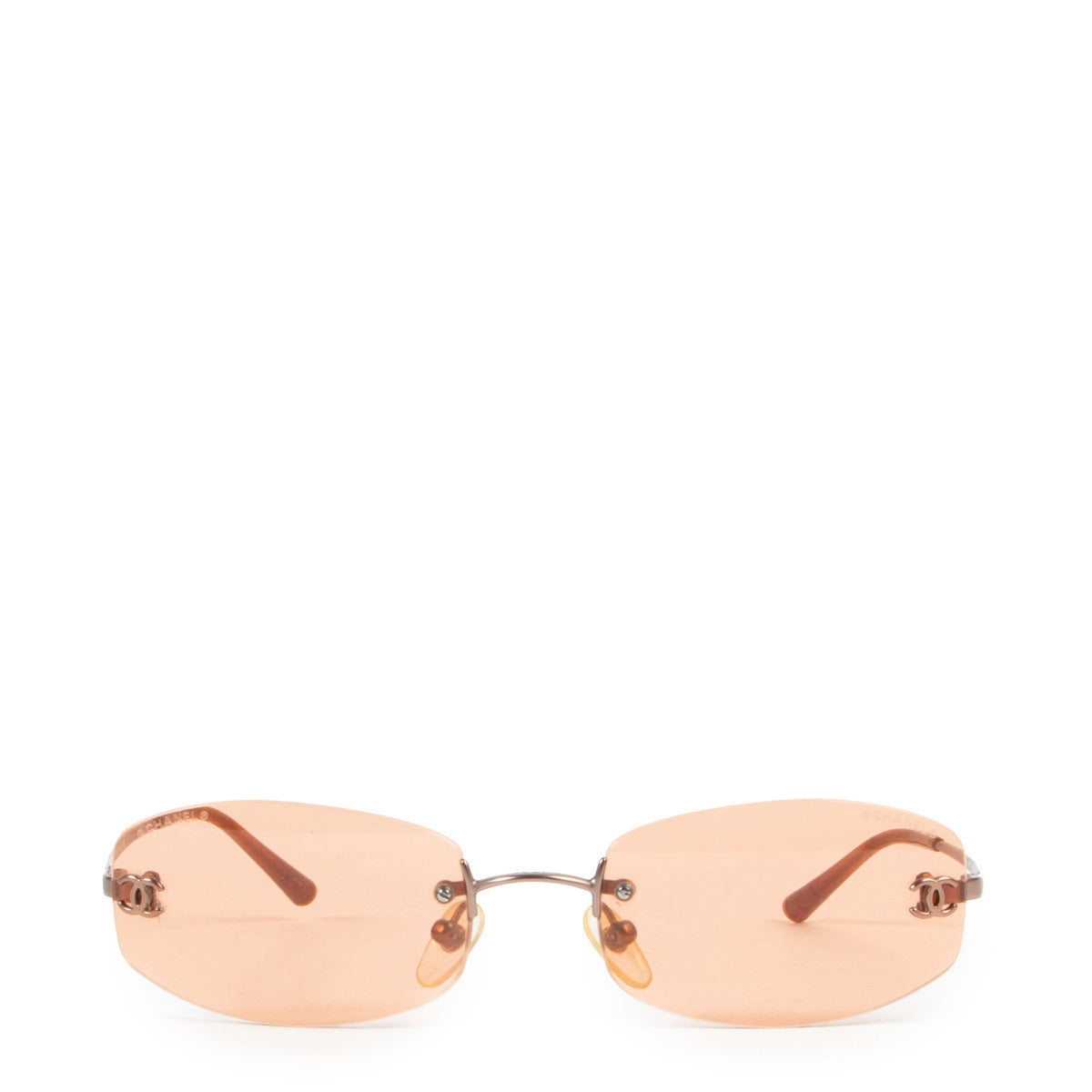 Chanel Vintage Orange Sunglasses