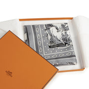 Are you looking for an authentic designer Hermès Les Mustangs Bandana Silk Carré