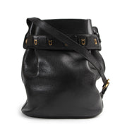 shop online Delvaux Black Calicot Bucket Bag