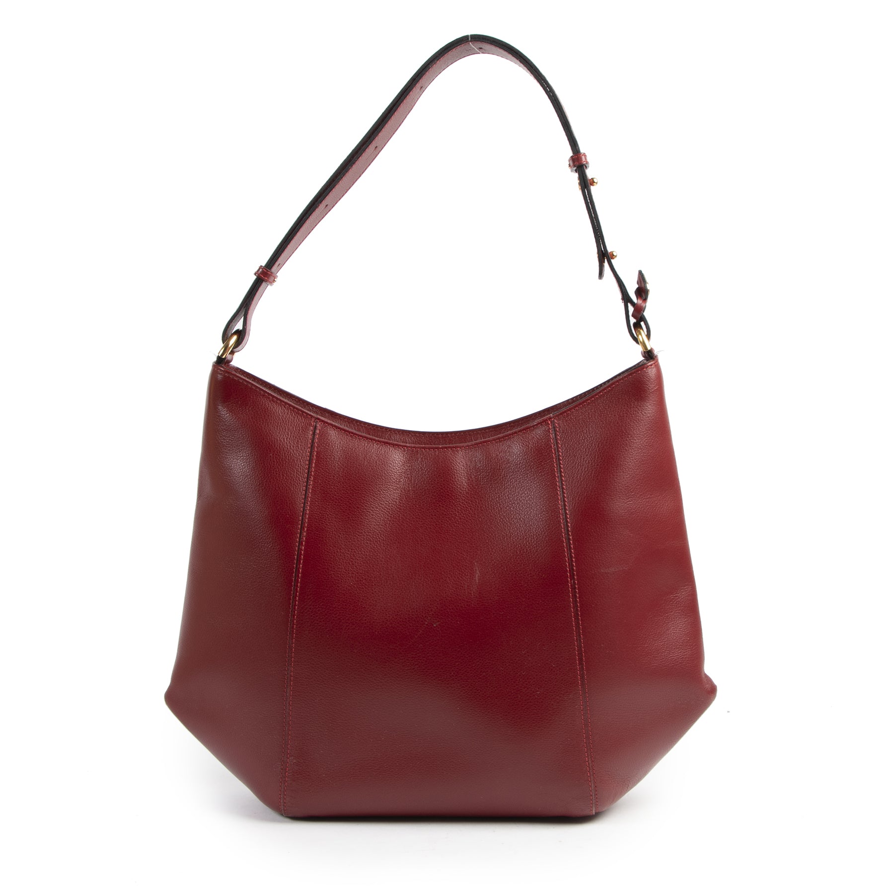 Delvaux Red Shoulder Bag