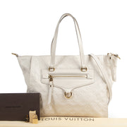 Louis Vuitton White Leather Lumineuse Empreinte PM Bag pour le meilleur prix chez Labellov à Anvers