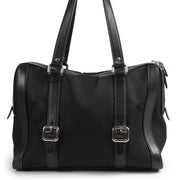 are you looking for an authentic designer bag for the best price? Prada Black Nyon Leather Shoulder Bag