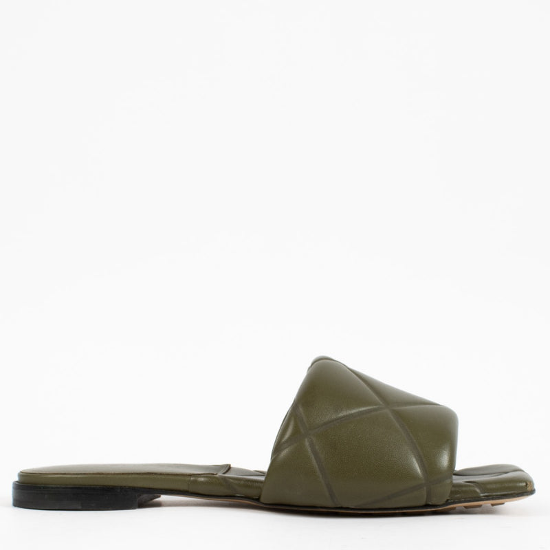 Bottega Veneta Lido Flats Groen - Maat 38