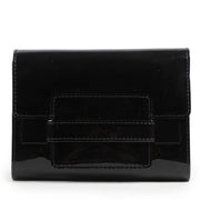 Delvaux Black Patent Madame Wallet for the best price at Labellov secondhand luxury in Antwerp
