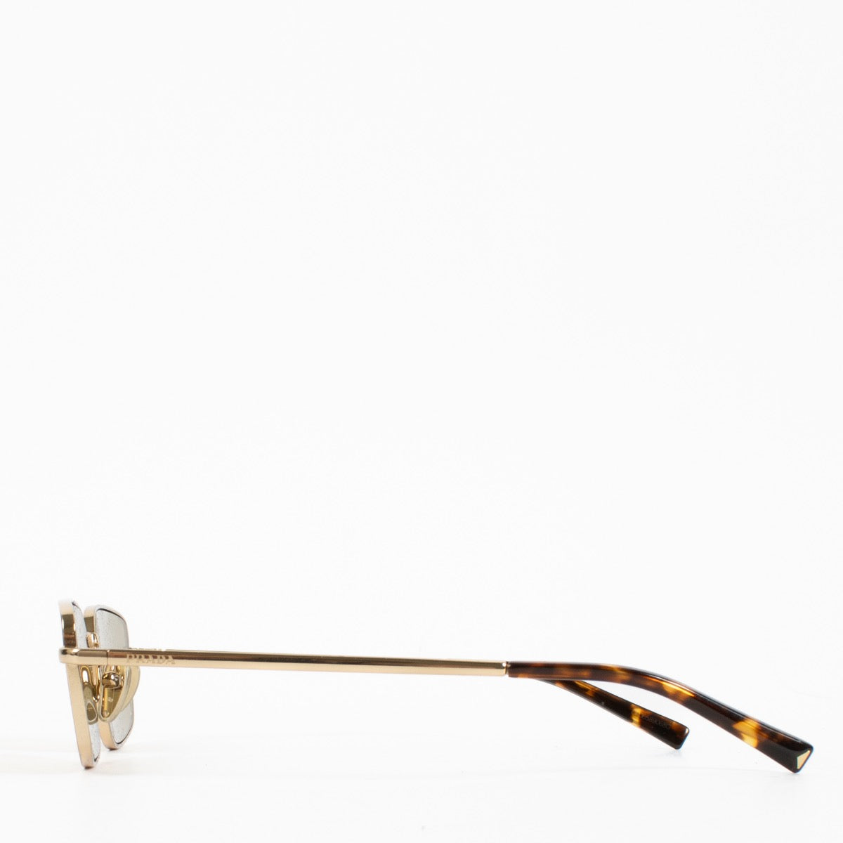 Prada Narrow Gold Sunglasses