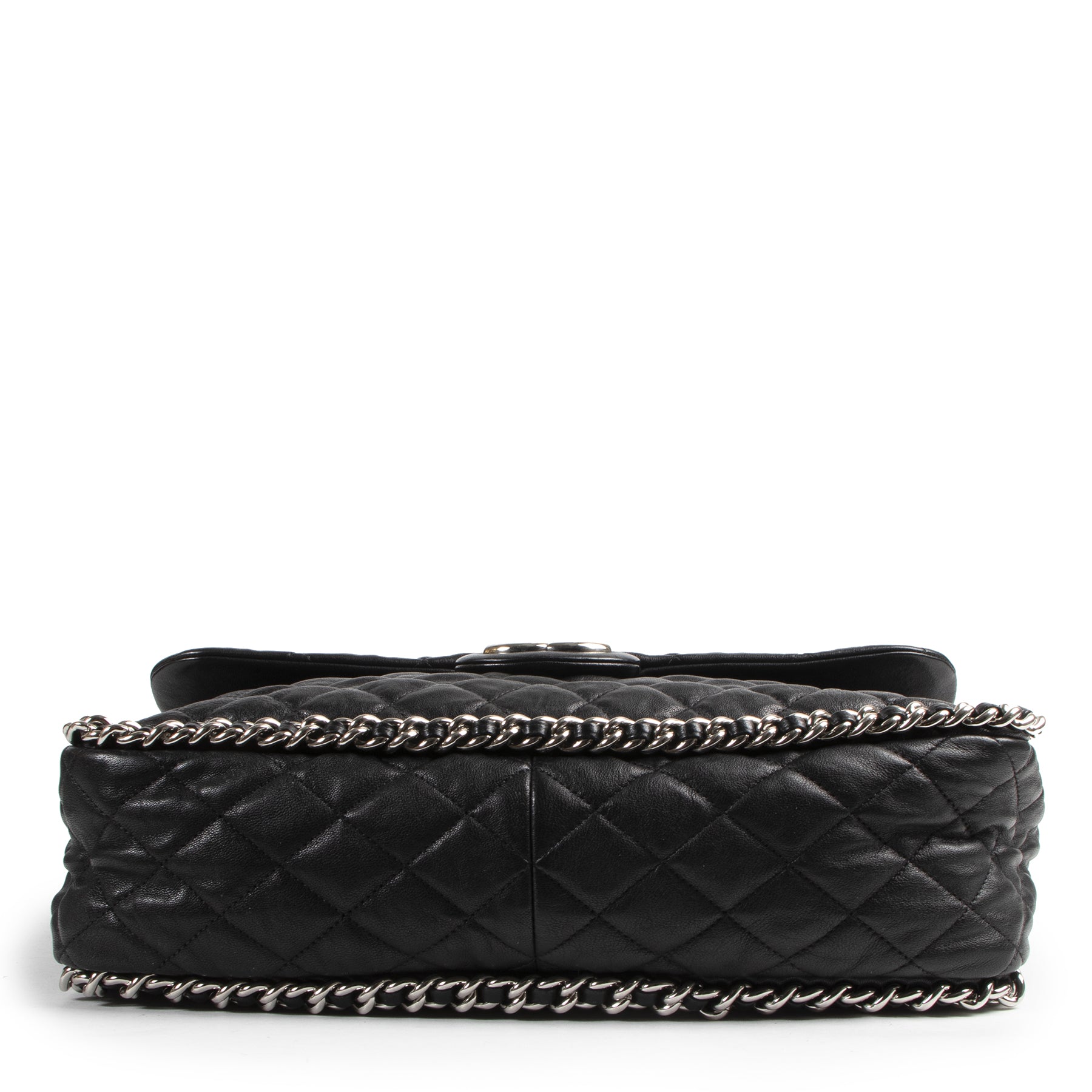 Authentic secondhand Chanel Black Quilted Leather Shoulder Bag designer bags fashion luxury vintage webshop safe secure online shopping