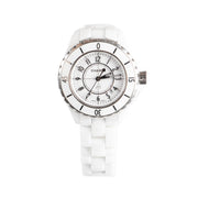 Authentic secondhand Chanel J12 H2423 White Ceramic Watch designer accessories fashion luxury vintage webshop safe secure online shopping