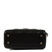 Christian Dior Black Cannage Mini Lady Dior Bag