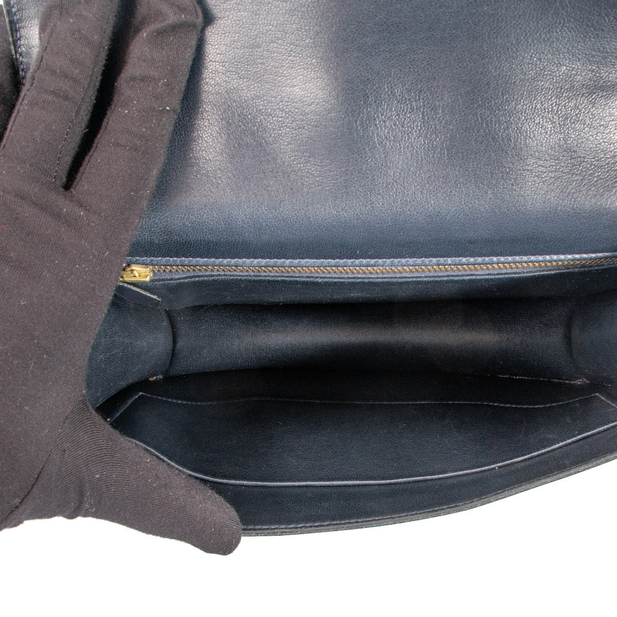Hermès Navy Blue Constance GHW