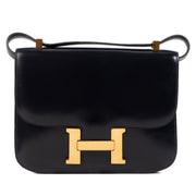 Hermès Navy Blue Constance GHW aan de beste prijs bij Labellov tweedehands luxe in Antwerpen.