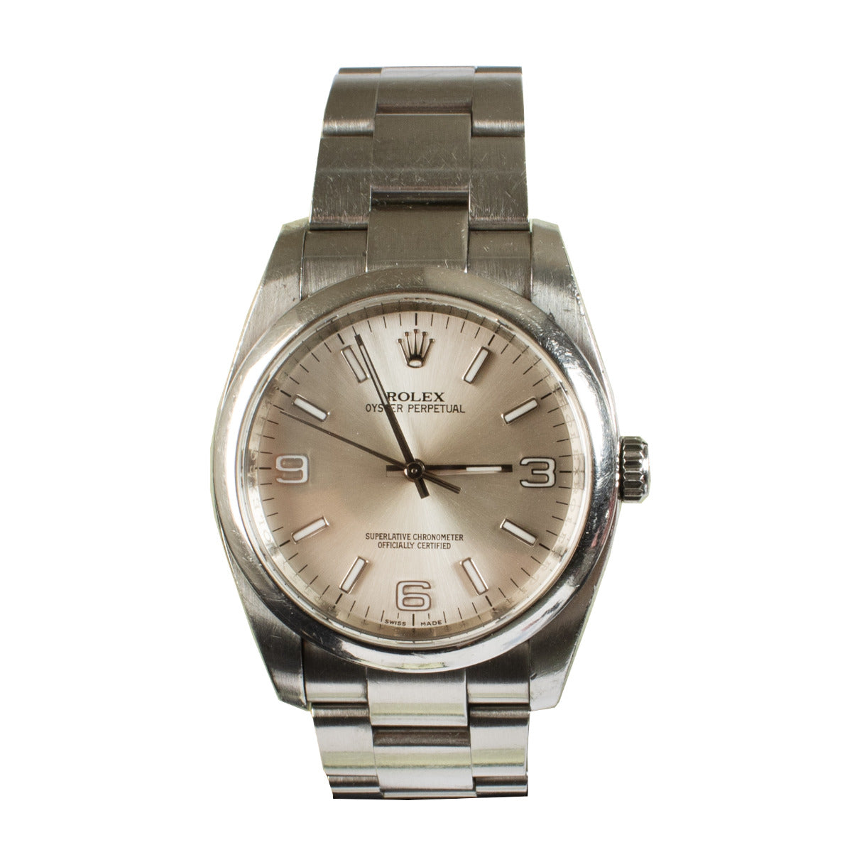 Montre Rolex Oyster Perpetual 36 en acier inoxydable