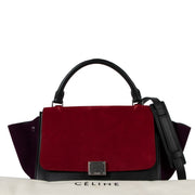 Celine Tri-Colour Small Trapeze Handbag